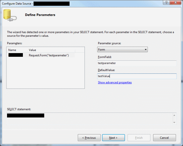 ASP.NET Parameter Binding to an HTTP POST Form Element