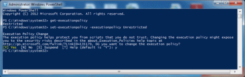 PowerShell ExecutionPolicy