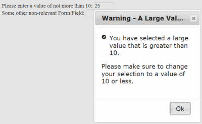 JQuery Dialog on Blur