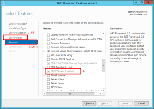 SharePoint Add Roles or Features